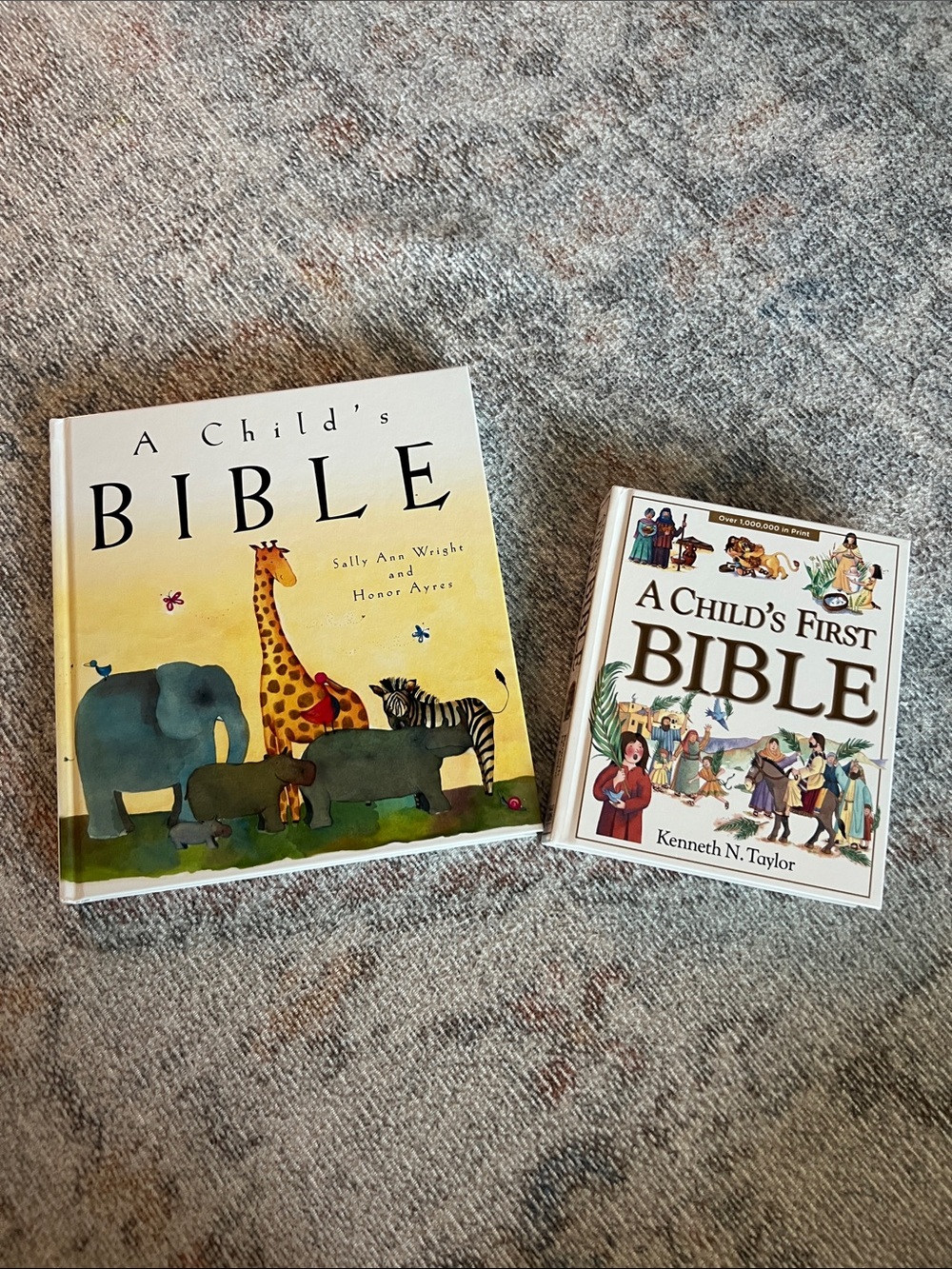 Children's Picture Bible Storybook - Yellow, Green, Brown Two